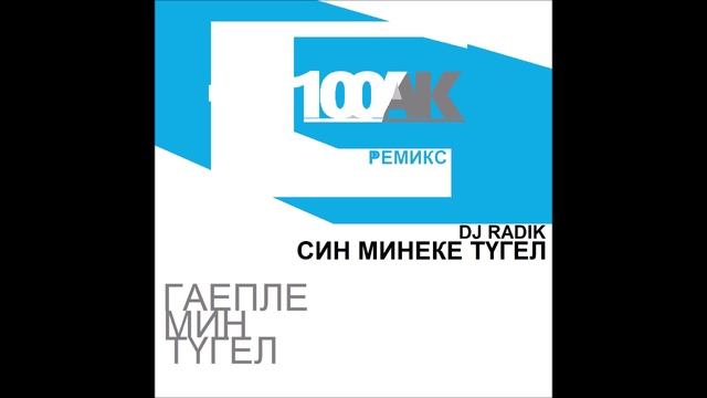 dj radik - син минеке тугел, мин синеке тугел (ремикс)