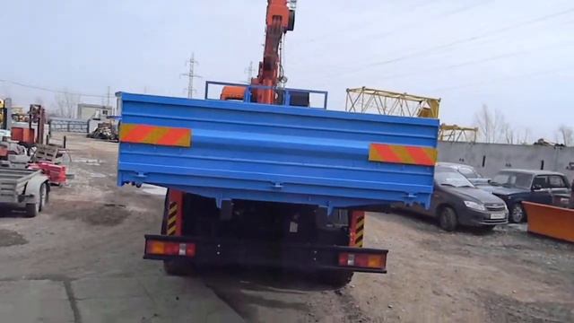КАМАЗ 43118 с КМУ Kanglim
