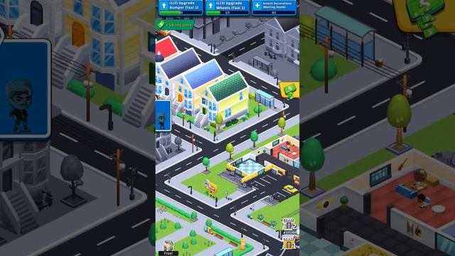 Idle Taxi Tycoon Walkthrough Gameplay Tutorial Part 1 || For Android and iOS