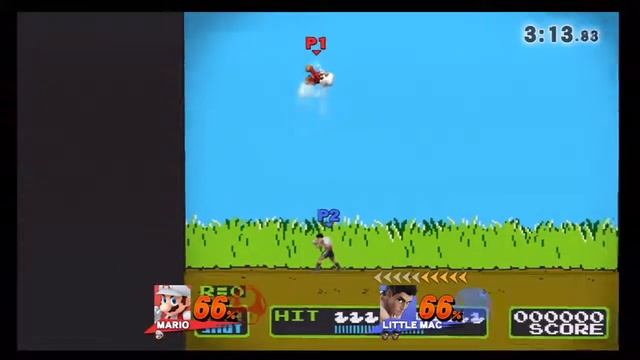 Mario Vs Little Mac For Glory Mode (60 FPS Available in 720p)