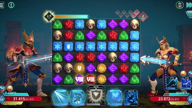 Puzzle Quest 3 - Dok vs Luthien Tinuviel