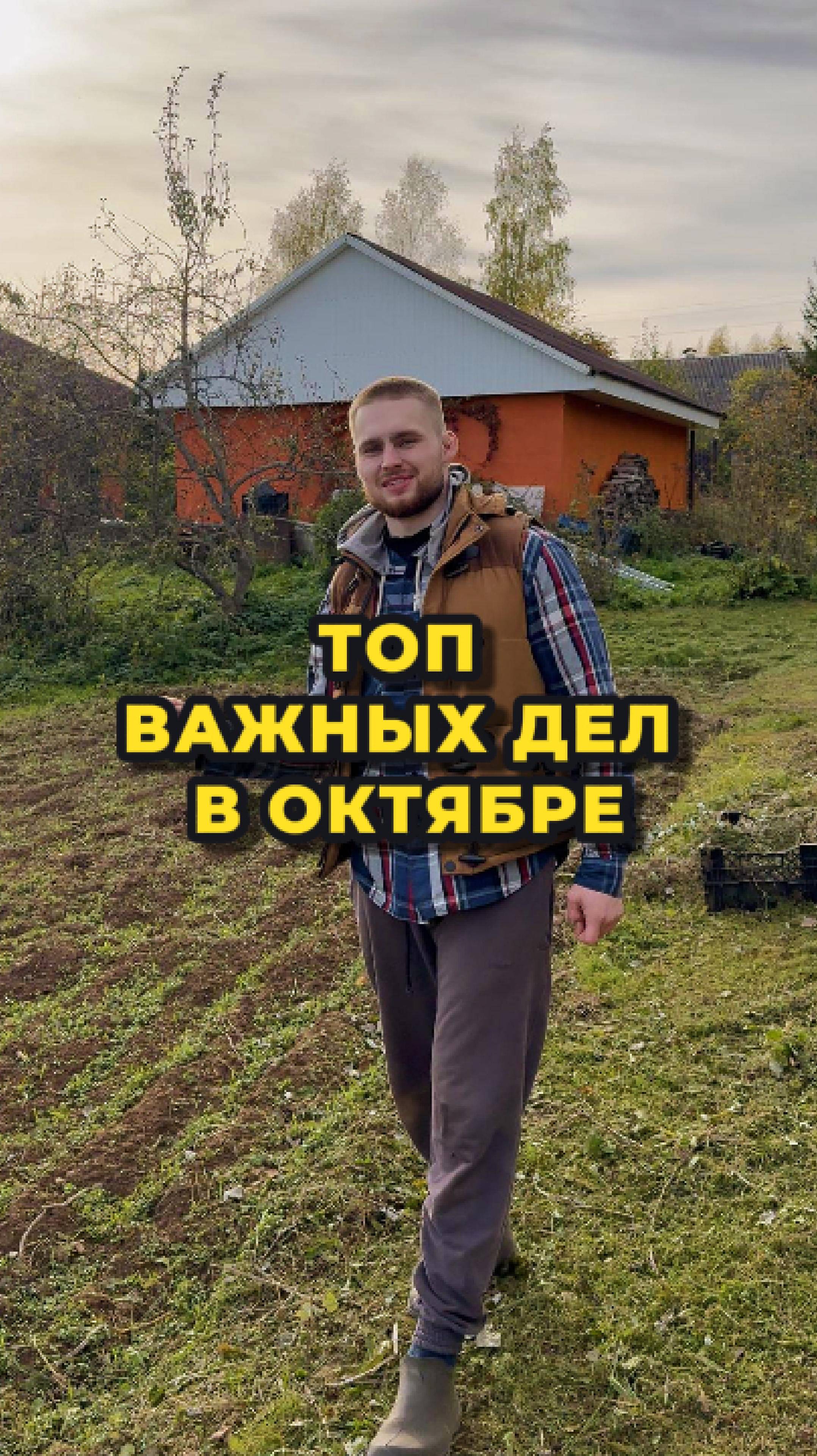 Топ важных дел в октябре