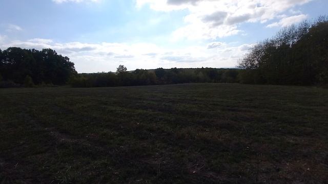 Шлагбаум, трансформатор, первая поляна ( с посеяной люцерной 1.5 Га)