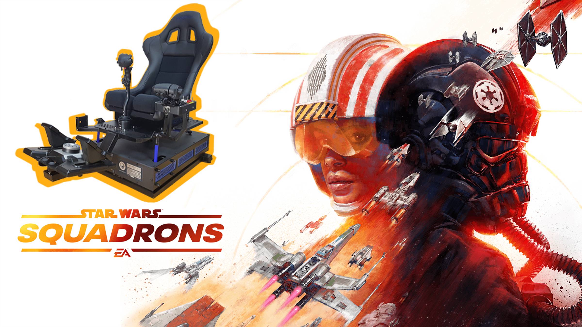 STAR WARS SQUADRONS на подвижной платформе 4dof