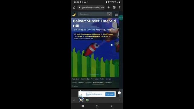 como adiçionar mods no sonic 2 absolute e sonic 1 forever pelo celular