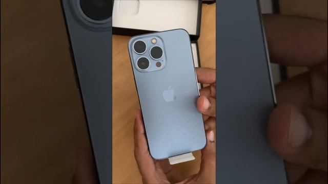 Apple iPhone 13 Pro Unboxing | Sierra Blue | 128 GB | Preordered from Amazon