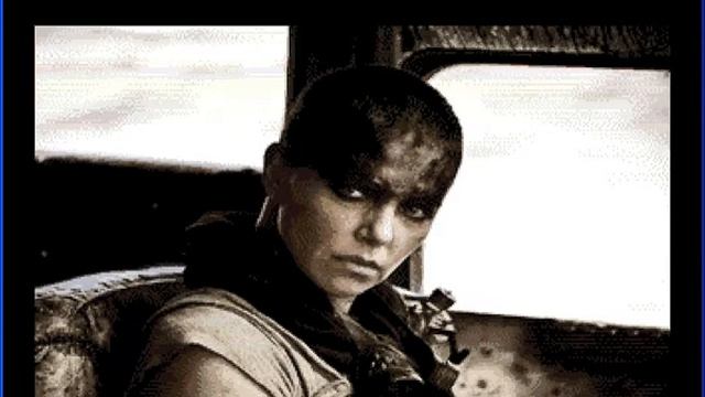 Apple IIGS Super Hi-Res Mad Max Fury Road Stills - 200 Palettes