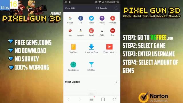 Pixel gun 3d hack no survey no password no download 2015 | Pixel gun 3d obb