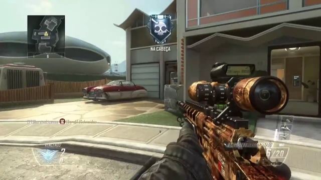 Black Ops II #1 treino de sniper 14/0