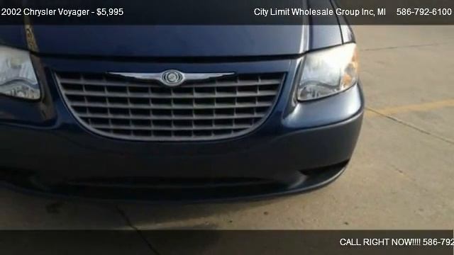 2002 Chrysler Voyager BASE - for sale in Clinton Twp, MI 48035