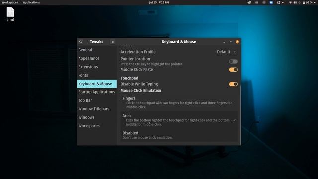 How to enable right mouse click button in linux. Bangla tutorial .Very simple