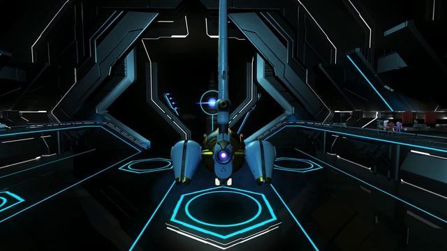 No Man's Sky [4K] (Entering Space Station) [LIVE Wallpapers]