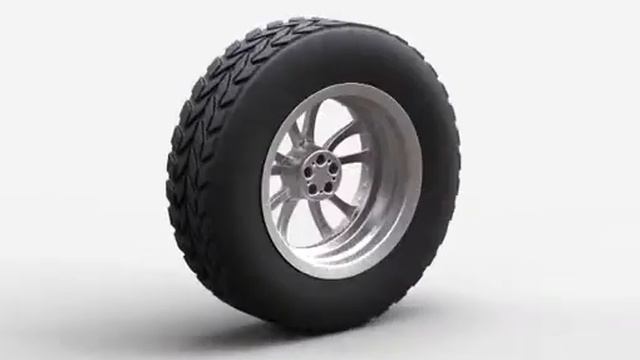 Tire and disk Animation