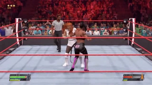 WWE 2K22 Bianca Belair  Vs Becky Lynch