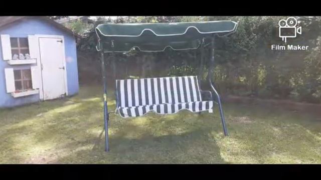 I got a garden seat swing 😄