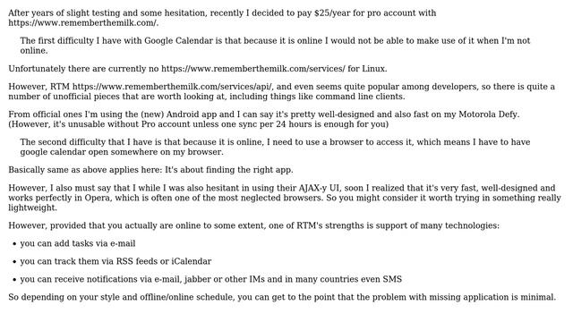 Unix & Linux: A Calendar/Scheduling application (6 Solutions!!)