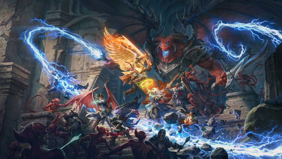 Pathfinder: Wrath of the Righteous. 05- Рыночная площадь, начало.