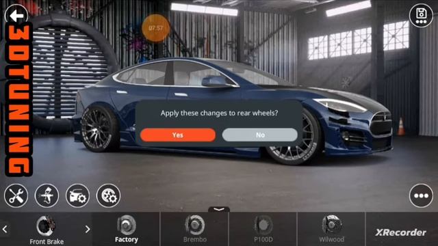 Virtual car tuning Tesla Model S           《3DTuning》