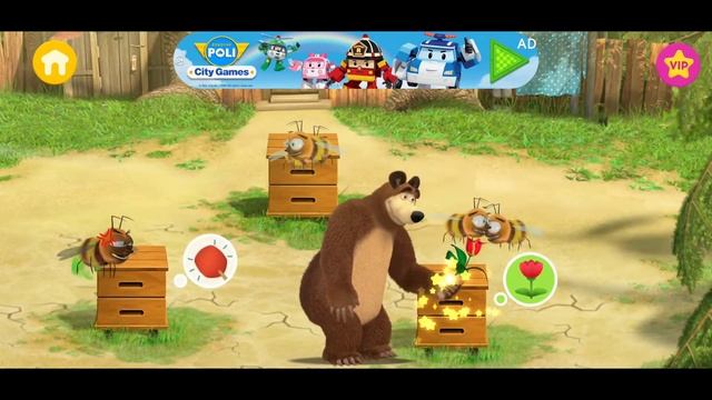 Masha and the Bear: Farm Games - Gameplay walkthrough Part 2 (iOS, Android)