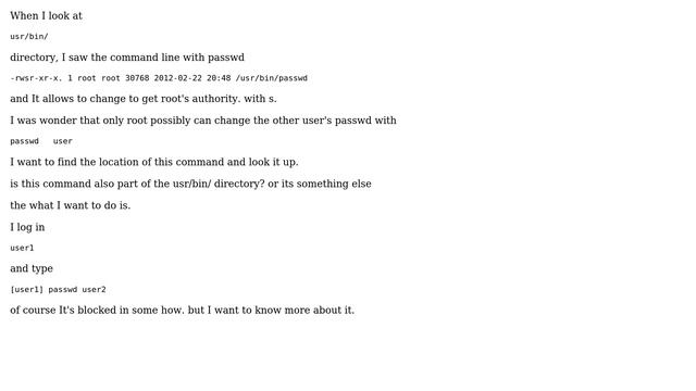 Linux passwd User permission change (2 Solutions!!)