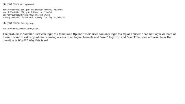 Unix & Linux: Although users exist in /etc/passwd, but only one of them able to login