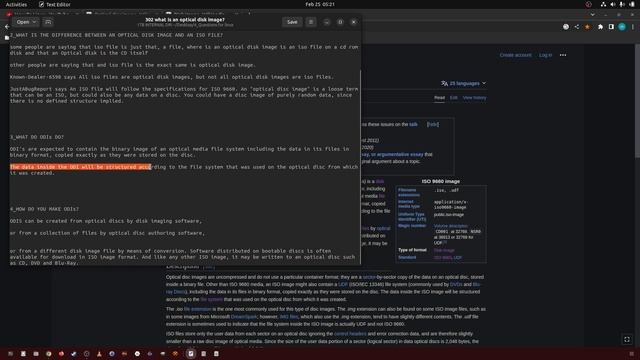 302 what is an optical disk image?