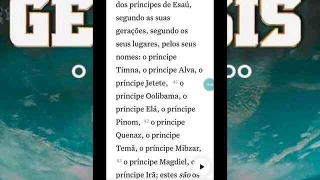Genesis 33 ao 40- Lendo a bíblia de Genesis a Apocalipse