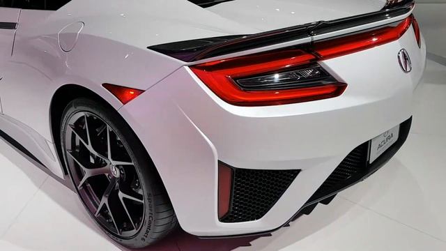 2018 Acura NSX on the floor of Detroit