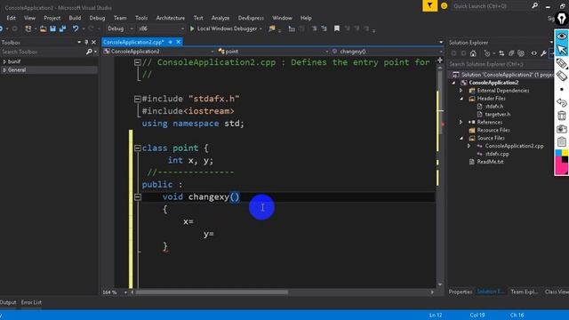 c++ OOP tutorial : classes