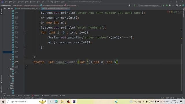 How To Calculate Sum Of N Number Using Recursion | Most Important Asked Question In Interview