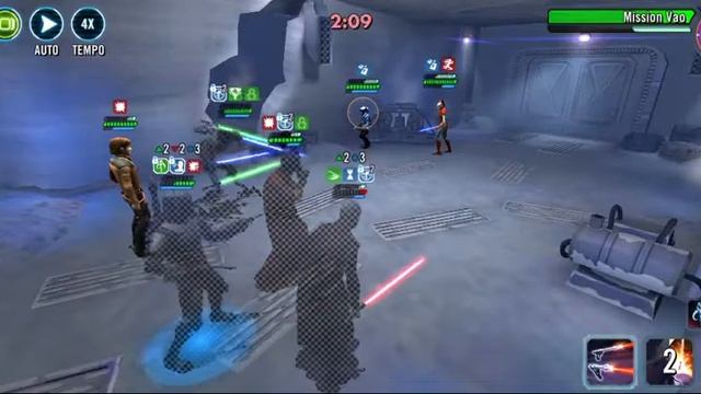 SWGOH, GAC 2-May-2020, Division 5, Tough opponent Defense on the way to Kyber Club 😎