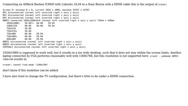 Force screen resolution in Lubuntu