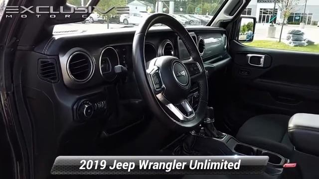 Certified 2019 Jeep Wrangler Unlimited Sahara, Randallstown, MD 543239