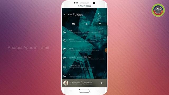 Advanced Offline Music Player App | மியூசிக் பிளேயர் | Android Apps in Tamil