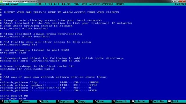 Konfigurasi Proxy Server pada Linux OpenSuse Leap 42.2