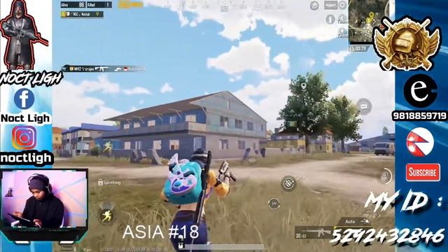 🔴 Season 17 Conqueror #18 || RUSH GAMEPLAY || SOLO VS SQUAD || NOCT LIGH || PUBG MOBILE || NEPAL 🔴