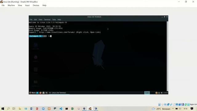 Install & Modifikasi (Install Software) Linux Lite Di Virtual Box