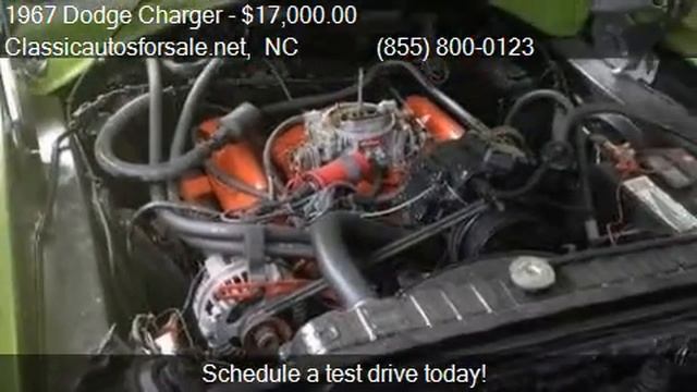 1967 Dodge Charger  for sale in Nationwide, NC 27603 at Clas #VNclassics