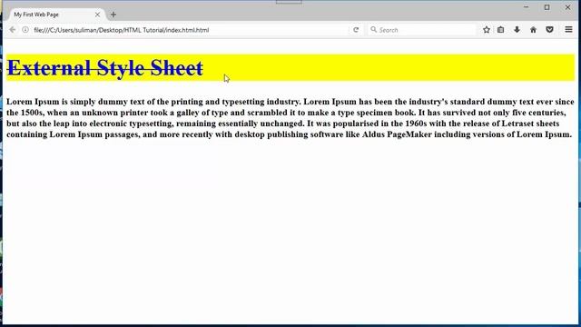 CSS Tutorial for Beginners   13   How to use Text Decoration Property Urdu Hindi