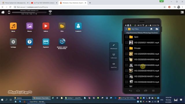 Mobile Files to PC using FTP Server on Mobile اردو / हिंदी