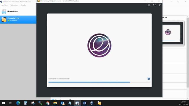 🟢 Virtualización de un ELEMENTARY OS via ISO en VIRTUALBOX 🐧