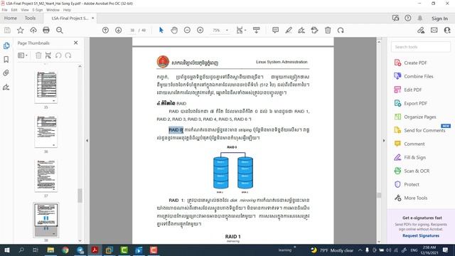 RAID and LVM (speak Khmer).