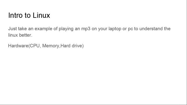 Introduction to Linux