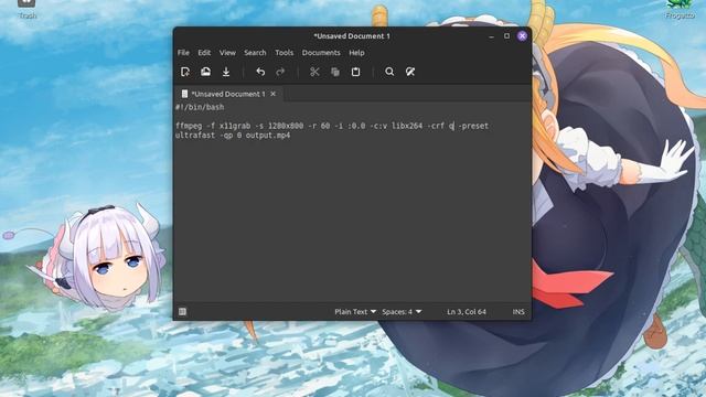 How To Record Desktop Using ffmpeg - Linux Mint
