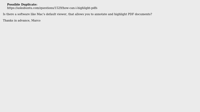 Ubuntu: What I can use to highlight PDF? (2 Solutions!!)