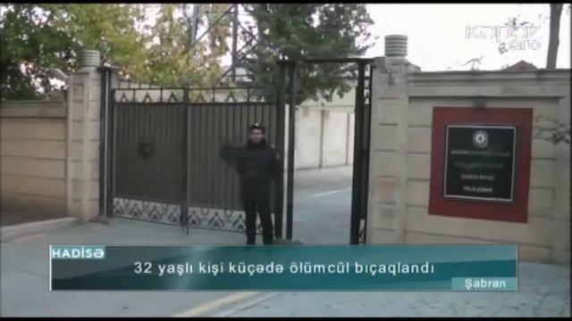 32 yaşlı kişi küçədə ölümcül bıçaqlandı  - ARB Kəpəz
