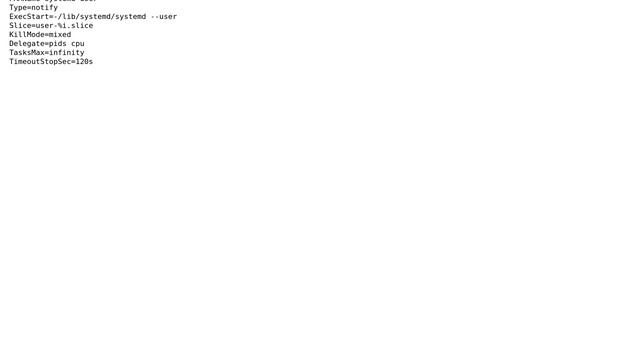 Systemd under Ubuntu 18.04.1 fails with "Failed to create /user.slice/......service/init.scope...