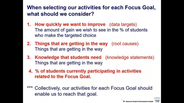GAK: ACTIVITIES  - Prep for Council 5