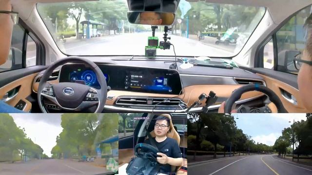 Through g29 in the co pilot's seat, yolov5 object recognition