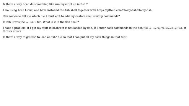Unix & Linux: How to edit the fish shell startup script? (2 Solutions!!)